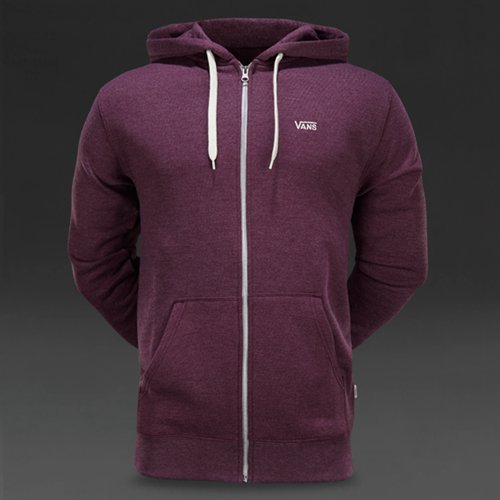 Vans Core Basics Zip Hoodie II Port Heather for Men